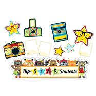 Hipster Hip-star Students Mini Bulletin Board Set 9781483830001