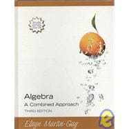 Algebra A Combined Approach (Hardcover) 9780131870017