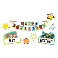 Hipster Birthday Mini Bulletin Board Set 9781483830032