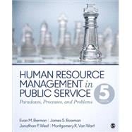 Human Resource Management in Public Service 9781483340036