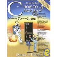 CHOW TO PROGRAM...C++ & JAVA 9780130580047