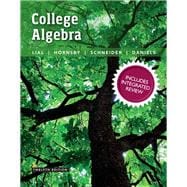 College Algebra with Integrated Review plus MyMathLab with Pearson eText and Worksheets -- Access Card Package 9780134380049