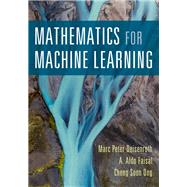 Mathematics for Machine Learning