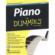 Piano for Dummies 9781118900055