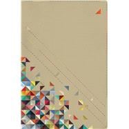 NTV Biblia de Estudio Arco Iris, caleidoscopio sobre kaki símil piel con índice 9781433620065