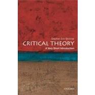 Critical Theory: A Very Short Introduction 9780199730070