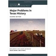 Major Problems in Texas History 9781133310082