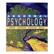 Abnormal Psychology, 11th Edition 9780470380086