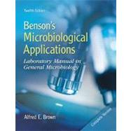 Connect Microbiology 1 Semester Access Card for Benson's Microbiology Applications 9780077490102