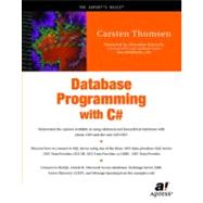 Database Programming with C#