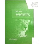 Student Solutions Manual for Brase/Brase’s Understanding Basic Statistics, 6th 9781111990107