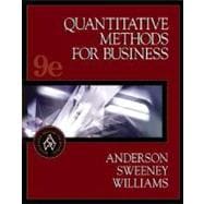 Quantitative Methods for Business 9780324320114