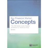 Key Financial Market Concepts : The 100 Terms Every Finance Professional Needs to Know 9780273750123