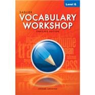 Vocabulary Workshop Enriched Edition Student Edition Level G (66329) 9780821580127
