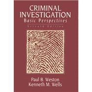 Criminal Investigation: Basic Perspectives