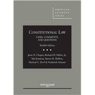 Constitutional Law 9781628100136