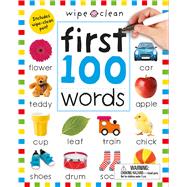 Wipe Clean: First 100 Words (Enclosed Spiral Binding) 9780312520137