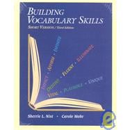 Building Vocabulary Skills 9780944210154