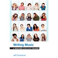 Writing Music A Bedford Spotlight Reader 9781319020156