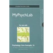NEW MyPsychLab without Pearson eText -- Standalone Access Card -- for Psychology Core Concepts 9780205190171