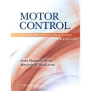 Motor Control; Translating Research into Clinical Practice 9781608310180