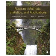Research Methods, Statistics, and Applications 9781452220185