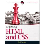 Beginning HTML and CSS 9781118340189