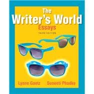 The Writer's World Essays Plus MyWritingLab with Pearson eText -- Access Card Package 9780321960191