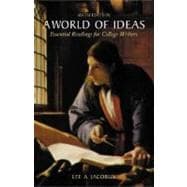 A World of Ideas; Essential Readings for College Writers 9780312390198