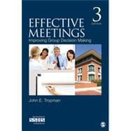 Effective Meetings 9781483340210