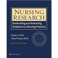 Nursing Research Generating and Assessing Evidence for Nursing Practice 9781496300232