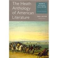 The Heath Anthology of American Literature Volume B 9781133310235