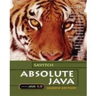 Absolute Java with Student Resource Disk 9780321330246