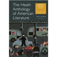 The Heath Anthology of American Literature Volume D 9781133310259