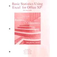 Basic Statistics Using Excel for Office XP for Use with Statistical Techniques in Business and Economics 9780073030265