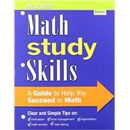 Developmental Mathematics Basic Mathematics and Algebra, a la Carte Edition, MyMathLab, and Math Study Skills 9780321950277