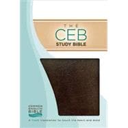 The CEB Study Bible: Common English Bible, Bonded Leather, Study Bible 9781609260279