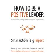 How to Be a Positive Leader 9781626560284