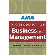 The AMA Dictionary of Business and Management 9780814420287