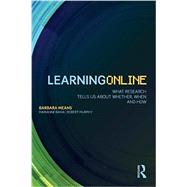 Learning Online: What Research Tells Us About Whether, When and How 9780415630290