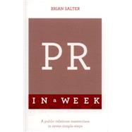 Pr in a Week 9781473610293