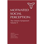 Motivated Social Perception: The Ontario Symposium, Volume 9 9780415650298