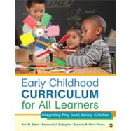 Early Childhood Curriculum for All Learners 9781452240299