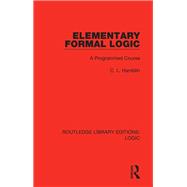 Elementary Formal Logic