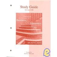 Study Guide to accompany Statistical Techniques in Business & Economics 13e 9780073030333