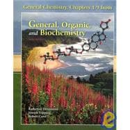 General Chemistry, Chapters 1-9 from General, Organic, and Biochemistry 9780077240363