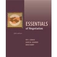 Essentials of Negotiation 9780073530369