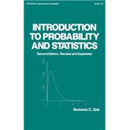 Introduction to Probability and Statistics, Second Edition,