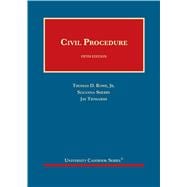 Civil Procedure (University Casebook Series) 5th Edition 9781684670383
