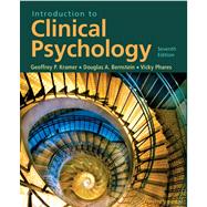 Introduction To Clinical Psychology- (Value Pack w/MySearchLab)